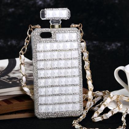 Luxury Crystal Perfume Bottles Case For Samsung..