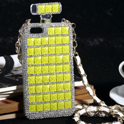 Luxury Crystal Perfume Bottles Case For Samsung..