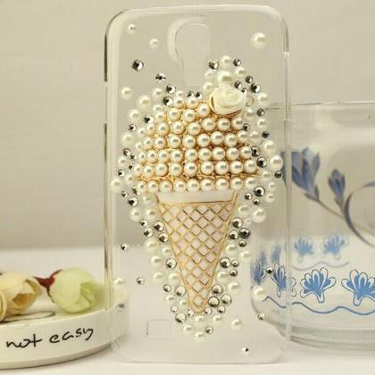 Bling Ice Cream Iphone Case , Iphone 4 4s..