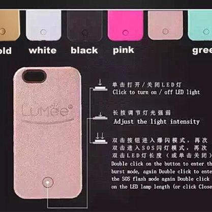 Iphone 6 6s 6+ 6s+ Lumee Led Light Selfie Phone..
