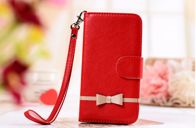 Iphone 6 Wallet Cases, Iphone 6 Plus Wallet Case,iphone 4 Wallet Case,iphone 5 Wallet Case,bowknot Flip Card Holder Stand Wallet